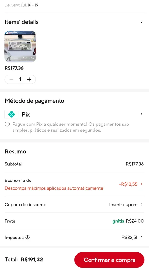 Imagen na descrição da promoção