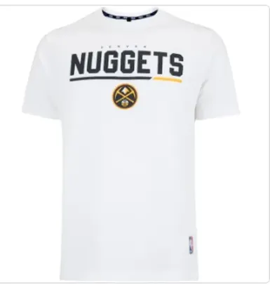 Camiseta do Denver Nuggets NBA Masculina Wordname