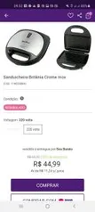 [APP] SANDUÍCHEIRA BRITÂNIA CROME INOX | R$45