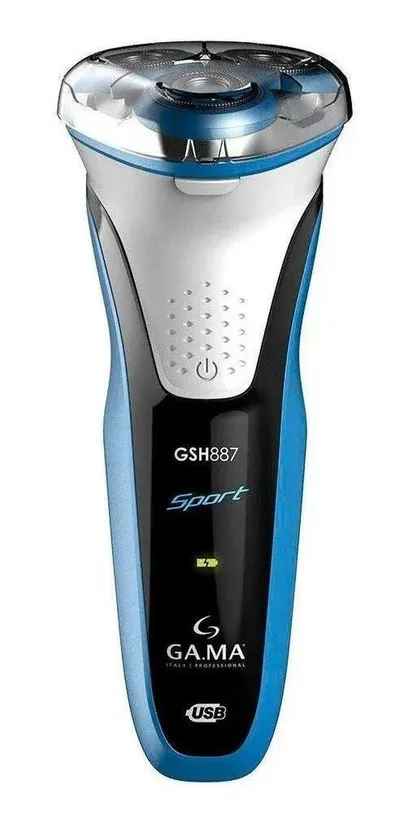 Foto do produto Barbeador 3 Lâminas GSH887 Sport W&D Usb Gama Italy