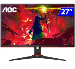 [APP] Monitor Gamer Aoc Sniper 27 75hz Ips 1ms - 27G2HE5 | R$900