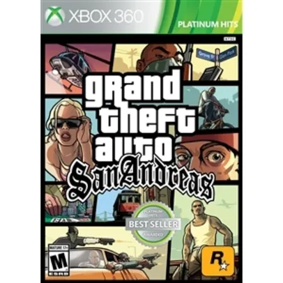 GTA San Andreas HD Remaster - Xbox 360 - R$ 53,99