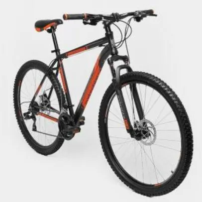 [APP] Bicicleta Aro 29 MTB Endorphine 5.3 2018 24 Marchas - Cinza e Vermelho R$882