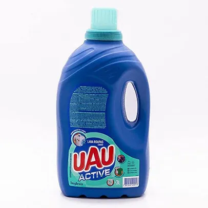 Uau Lava Roupas Liquido Active 3L