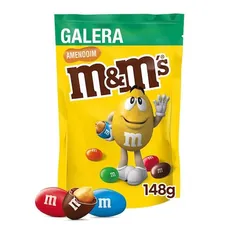 Kit Chocolate M&M`S Amendoim Para A Galera 10 Unid. de 148g