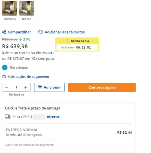 Imagen na descrição da promoção