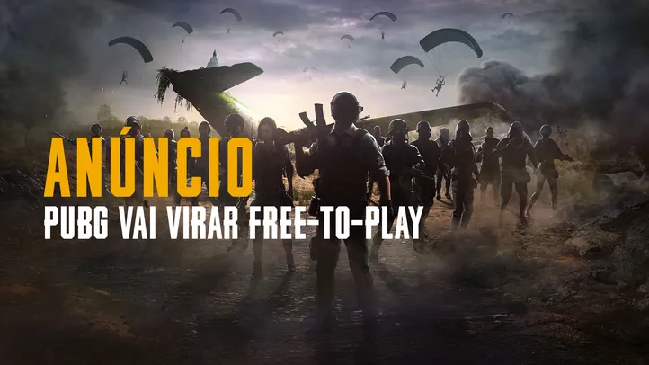 Anúncio - PUBG Free-To-Play · PUBG LATAM