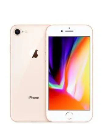 [Cartao Shoptime] iPhone 8 64GB Dourado Tela 4.7" IOS 4G Câmera 12MP - Apple - R$2299