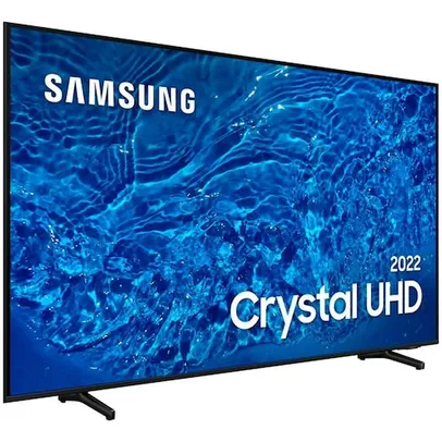 Smart TV Samsung LED 85 Polegadas 4K Wi-Fi Crystal UHD UN85BU8000GXZDÂ Comando de Voz