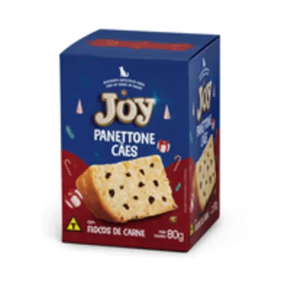 Panettone Joy para Cães Flocos de Carne