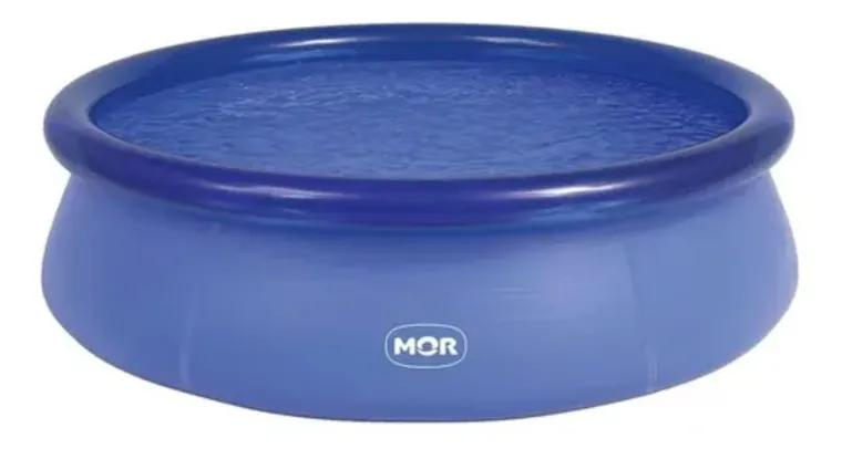 Piscina Inflável redonda Mor 001053 de 2.4m x 63cm 2400L azul