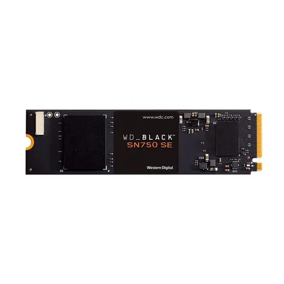 SSD 500 GB WD Black SN750 SE, M.2, NVMe, PCIe Gen4, Leitura: 3600MB/s e Gravação: 2000MB/s - WDS500G1B0E