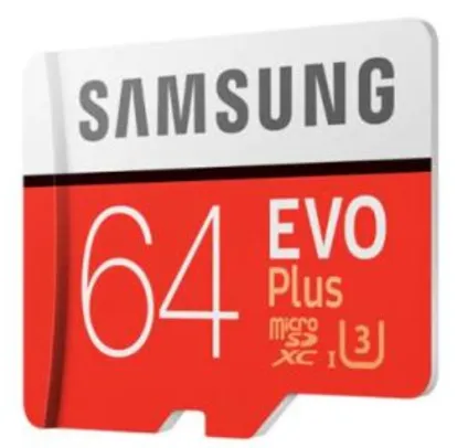 Cartão de Memória Micro SDXC Original Samsung UHS-3 256GB - R$53