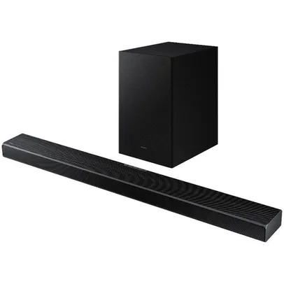 Soundbar Samsung HW-Q600A com 3.1.2 Canais Bluetooth 360W Subwoofer sem fio Dolby Atmos Acoustic Beam