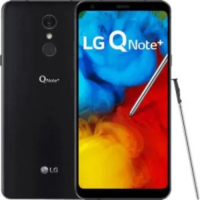 [Cartão Shoptime] Smartphone LG QNote+ 64GB Dual Chip Android 8.1.0 Tela 6.2" Full HD+ (18:9) Octa Core 1.5 Ghz 4G Câmera 16MP - R$939