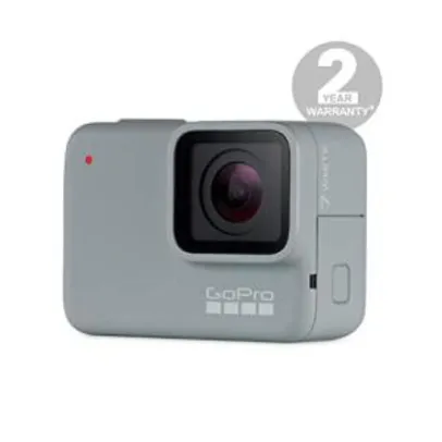 Saindo por R$ 999: Câmera Hero 7 White à Prova D’água 10MP Full HD Wifi, GoPro, Branco | Pelando