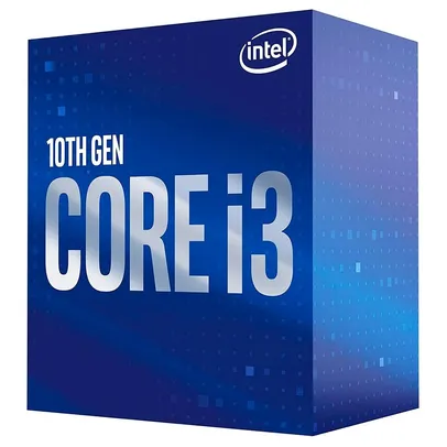 Processador Intel Core i3-10100F, Cache 6MB, 4.30 GHz, LGA 1200 - BX80