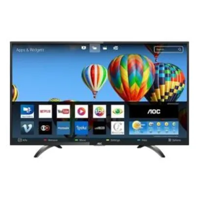 [CC Shoptime] Smart TV LED 32 Polegadas AOC LE32S5970S | R$700