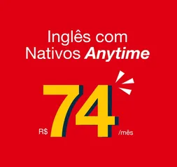 Curso de Inglês Cambly com 50% OFF na mensalidade - Diferentes planos disponíveis 