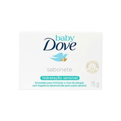 [LEVE 4] Sabonete em Barra Dove Baby Hidratação Sensível 75g