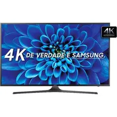 [Cartão Americanas] Smart TV 40" Samsung 40KU6000 Ultra HD 4K HDR com Conversor Digital 3 HDMI 2 USB 120Hz - R$ 1.709,44