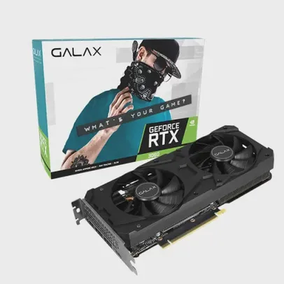 Placa De Video Galax 12gb Nv Rtx 3060 1-click Oc Gddr6 192bits