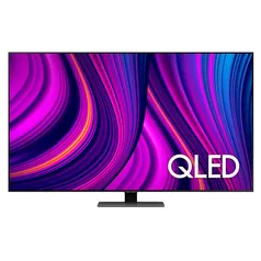 Smart TV 4K Samsung QLED 55" Polegadas, Processador com IA, Alexa built in -55Q80B