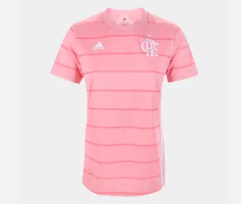 Camisa Flamengo Outubro Rosa adidas 2021