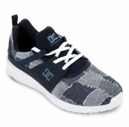 Tênis DC Shoes Heathrow Low Feminino - Azul e Branco | Netshoes