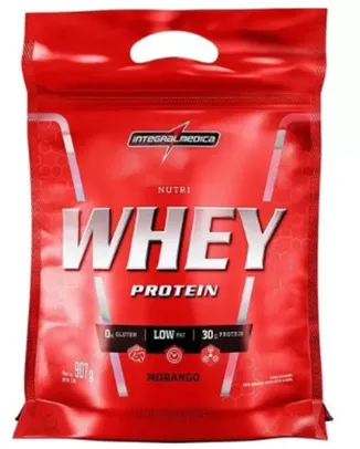 Whey Protein Nutri Sabor Morango Integralmédica 907g