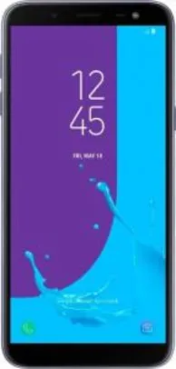 Smartphone Samsung Galaxy J6 64GB  Tv Prata Tela 5.6 Android 8.0 - R$685