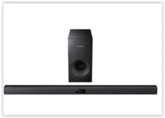 [Submarino] Soundbar Samsung HW-H370 2.1 Canais Subwoofer USB Bluetooth - 120W  por R$ 499