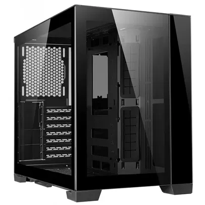 Gabinete Lian Li Dynamic Mini, Mini Tower, Vidro Temperado, Black, ATX, Sem Fonte, Sem Fans, O11D MINI-X