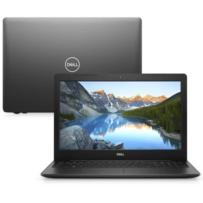 [Reembalado] Notebook Dell Inspiron I15-3501-A60P Intel Core i7-1165G7 8GB 256GB W10 15.6" Preto