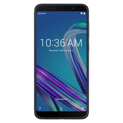 (AME SC R$385) Zenfone Max Pro (m1) -zb602kl-4a136brr-4gb-64gb-preto