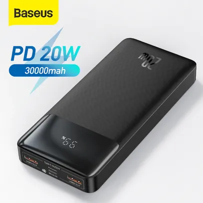 Power Bank 20000mAh Baseus | R$162