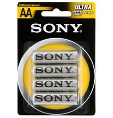 Pilha Sony Zinco AA New Ultra Heavy Duty