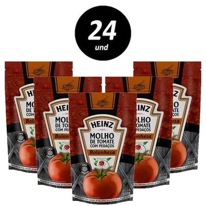 Kit com 24 Molho Bolonhesa Heinz 300G