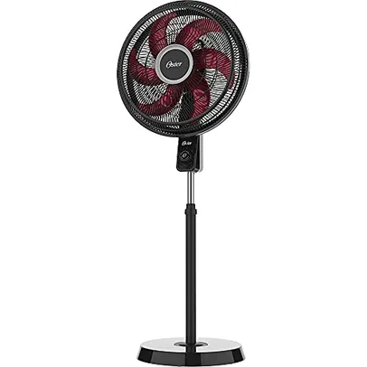 Ventilador de Coluna Oster Power Fresh, 110V, Preto/Vermelho, 140W, OVTR881