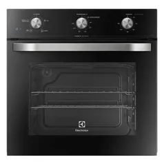 Forno Elétrico de Embutir Electrolux com 59 Litros Preto (OE60M) - R$996