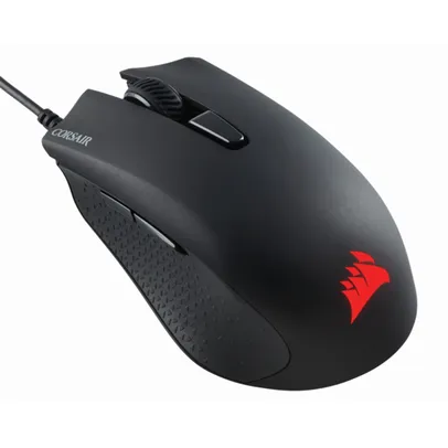 Mouse Gamer Corsair Harpoon Pro RGB 12000 DPI, 6 Botões Programáveis, Black, CH-9301111-NA