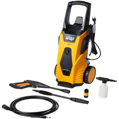 Lavadora De Alta Pressão Wap Líder 2200 Com 1800psi, Trava De Segurança Amarelo Com Preto 220v