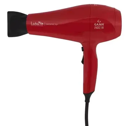 Secador De Cabelo Gama Lichia Ceramic Íon 2100W 127V Com Difusor