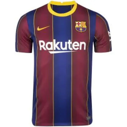 Camisa Barcelona I 20/21 Nike - Masculina | R$ 160