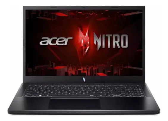 (Selecionados/CC MP) Notebook Gamer Acer Nitro V15 ANV15-51-57WS Intel Core I5-13420H 8GB RAM 512GB SSD NVIDIA RTX 3050 LINUX