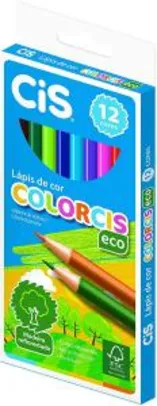 Lápis de Cor COLORCIS Eco - Estojo c/12 cores - CIS