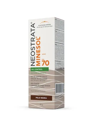 Protetor Solar Neostrata Minesol Oil Control FPS 70 Pele Negra 40g