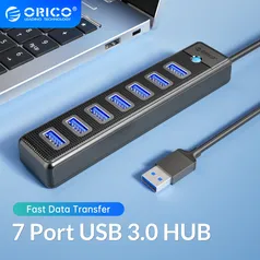 ORICO USB 3.0 7 portas HUB -laptop acessórios de expansão