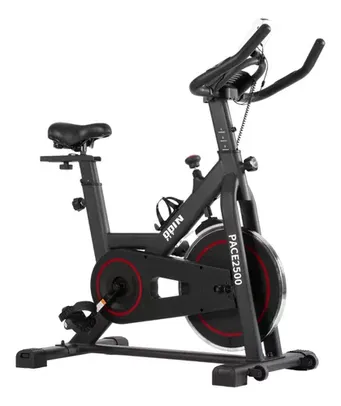 Bicicleta Ergométrica Para Spinning Mecanica 6kg Odin Fit Cor Preto e Vermelho