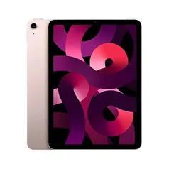 [PRIME] 2022 Apple iPad Air (5ª geração, Wi-Fi, de 64 GB) - Cor ROSA